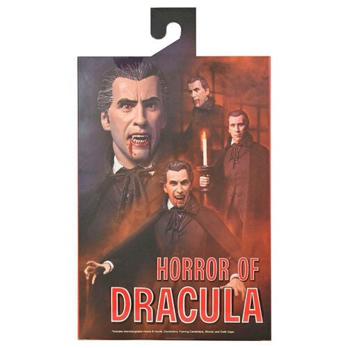 OFFICIAL NECA HAMMER HORROR DRACULA (1958) COUNT DRACULA ULTIMATE 7" FIG DUE 4/4