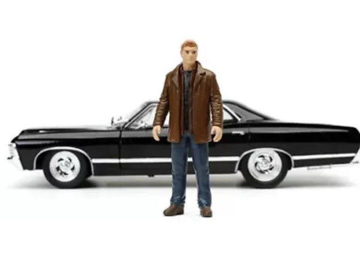 Jada Toys 1:24 Hollywood Rides Diecast Supernatural Chevy Impala Dean In Stk Mar