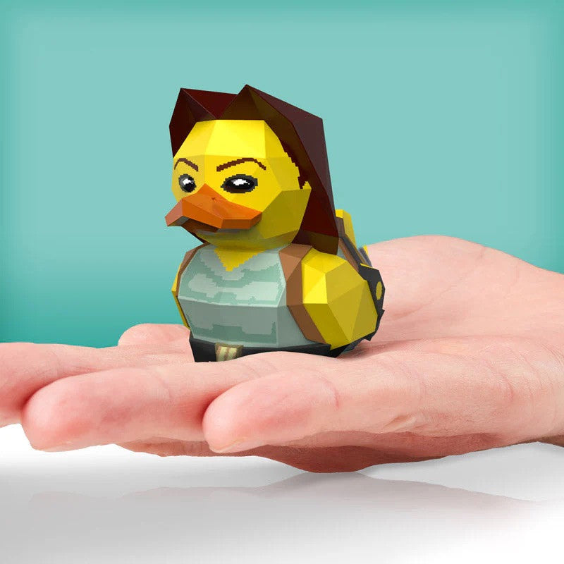 TUBBZ 1st EDITION Mini Tomb Raider Classic Lara Croft Collectible Duck In Stk3