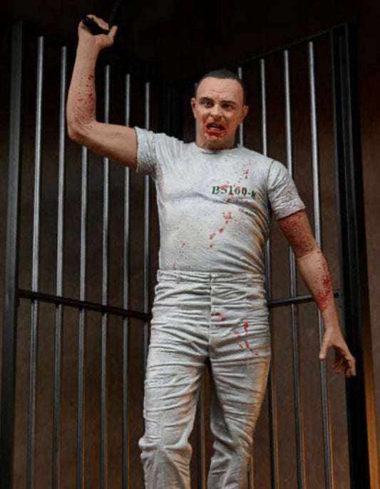 Official NECA The Silence of the Lambs Dr Hannibal Lecter Prison In Stk 4 April