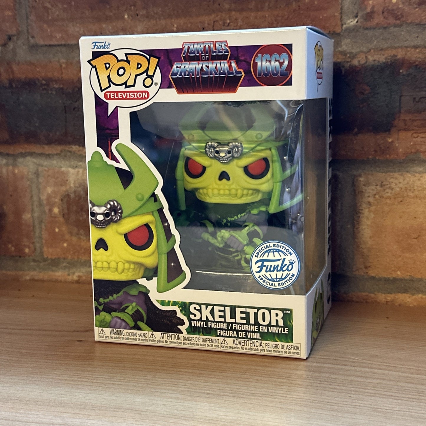 Funko Pop Turtles Of Grayskull Skeletor Target Con 2025 Exc 1662 Funko Sticker