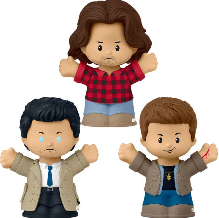 Fisher Price Little People Collector Supernatural Set Of 3 Figures In Stk March