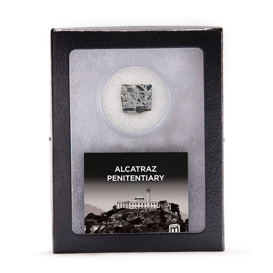 Mini Museum Alcatraz Genuine Collectible Piece Of The Prison Specimen With COA