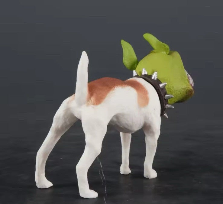 The Mask Dog Movie Peripheral Disguised Dog Model Statue Figure Desktop Ornament