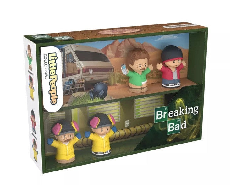 Little People Collector Set Breaking Bad TV Show Walter White Jesse Pinkman 2 Wk