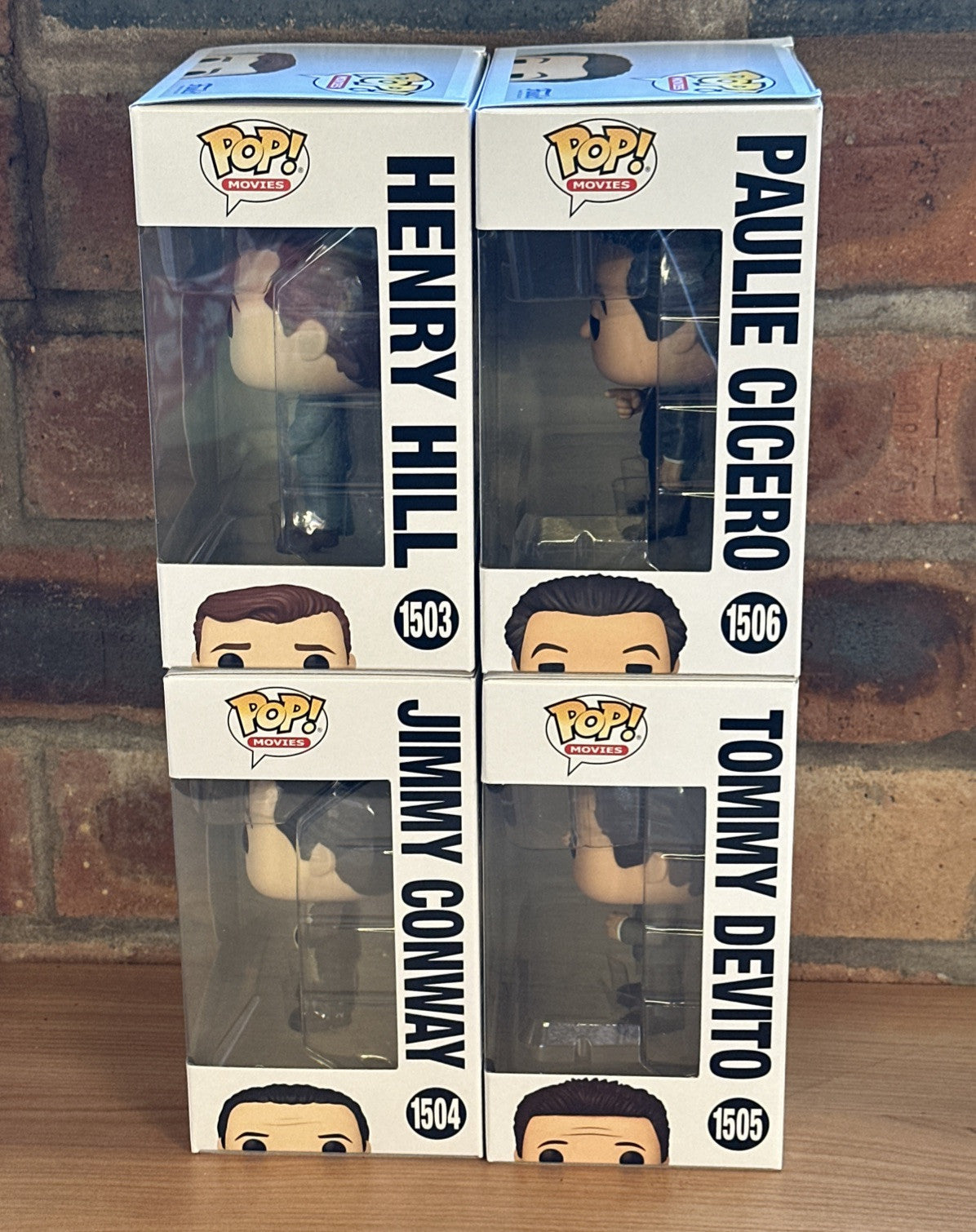 Funko Pop Movies - Goodfellas Full Set! Tommy Henry Jimmy Paulie Gangster Cult