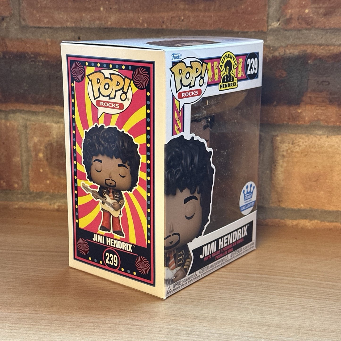 JIMI HENDRIX NAPOLEONIC HUSSAR JACKET EXCLUSIVE FUNKO POP ROCKS #239 IN STOCK