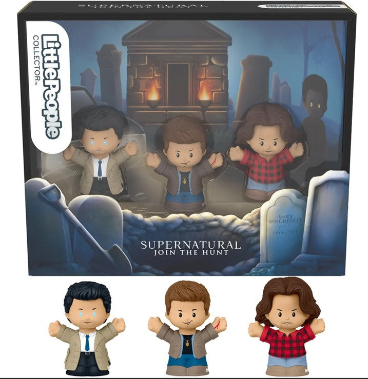Fisher Price Little People Collector Supernatural Set Of 3 Figures Rare Gift5