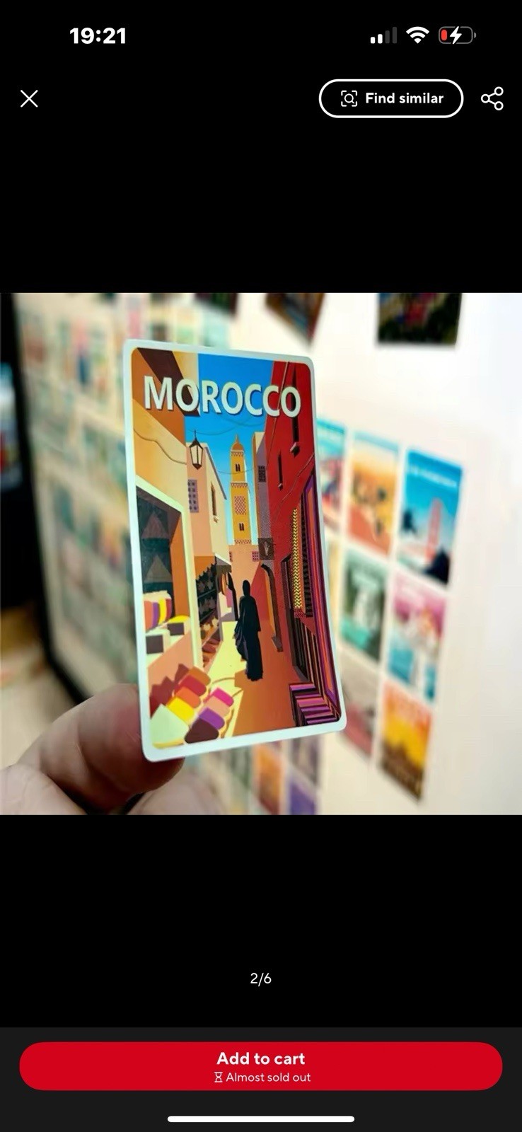 108Pcs Travel Around The World Scenery Series Stickers DIY Travel Cities Gift1