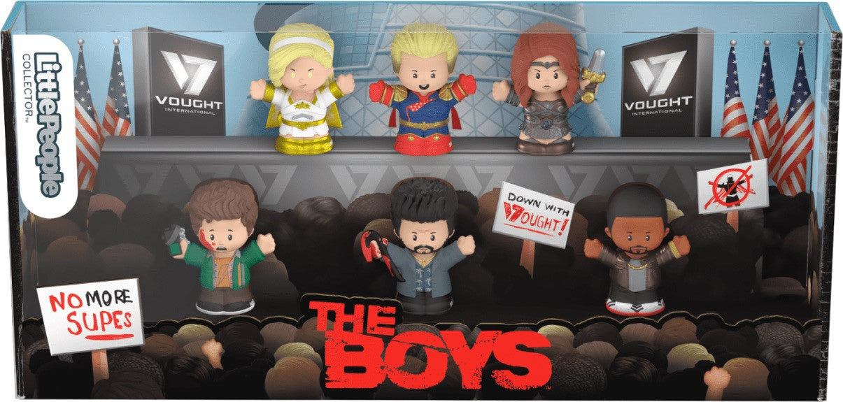 The Boys (2019) - Fisher-Price Little People Collector Figure Set 6-Pack In 2wks