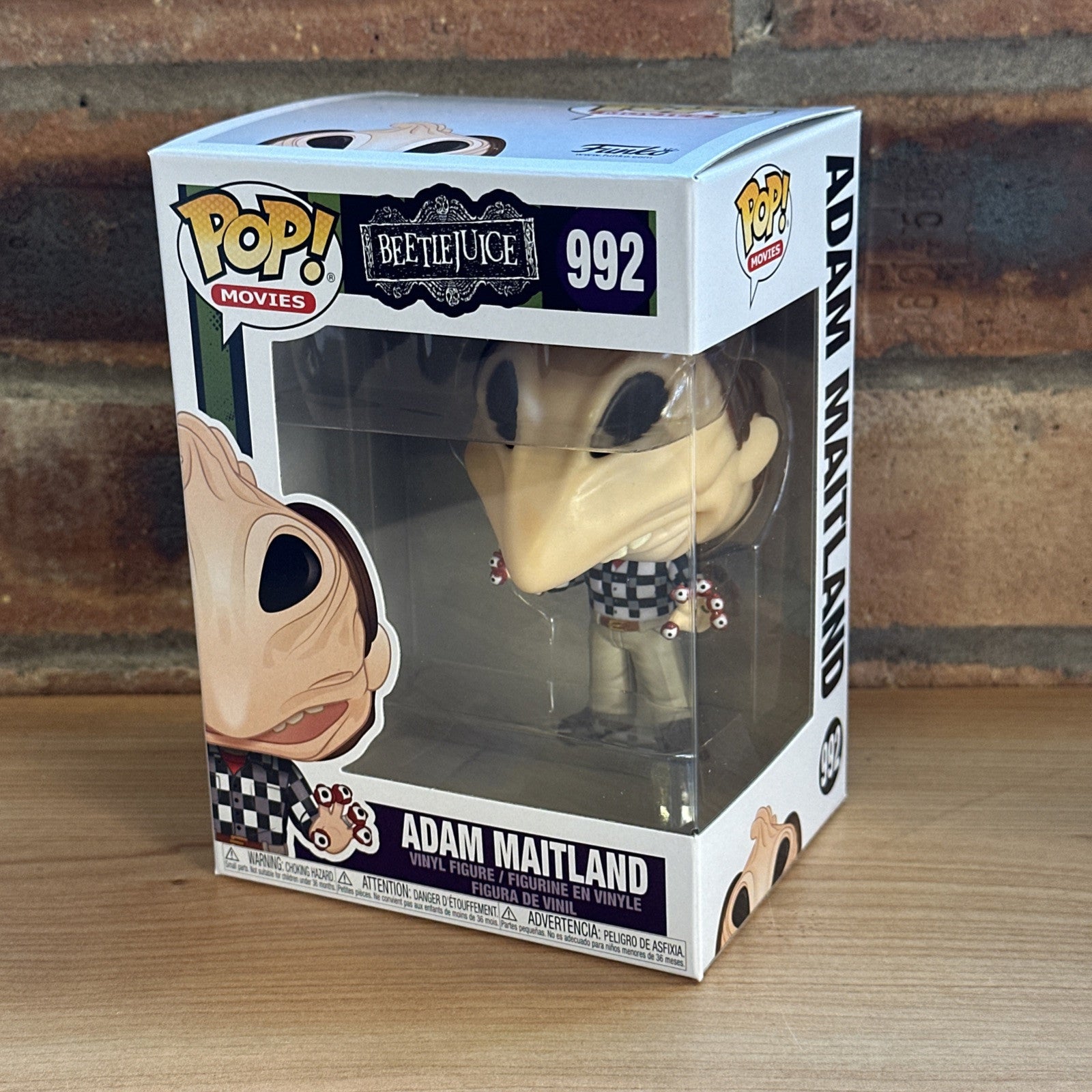 Beetlejuice - Adam Maitland Funko Pop Vinyl Figure In Protector Film New