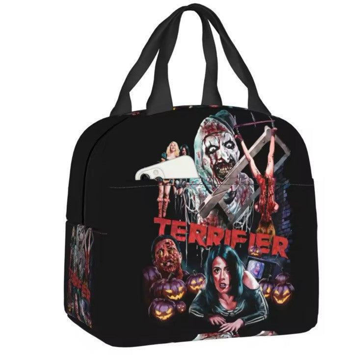 Terrifier Art The Clown Lunch Box Bag Cooler Thermal Insulated Horror Cult