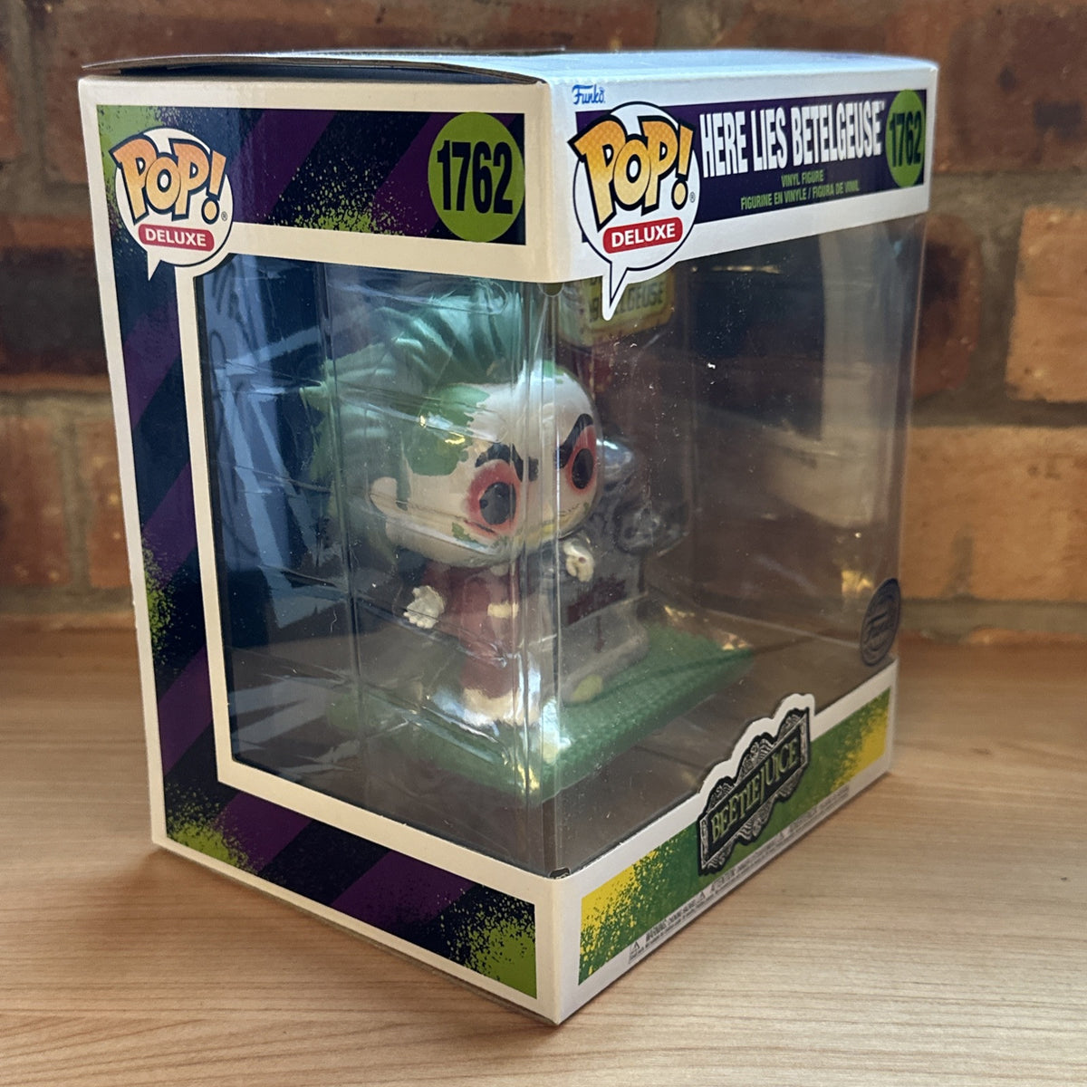 Funko Pop Beetlejuice - Here Lies Betelguise Pop Deluxe 1762 In Stock Now Exc2