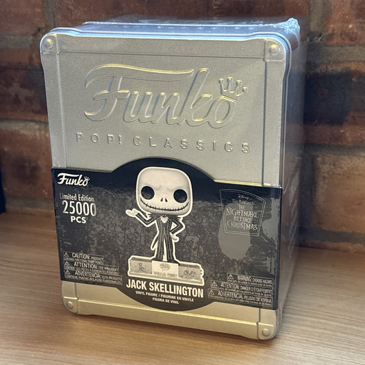 Funko POP! Classics Jack Skellington Funko 25TH Anniversary Hard Sealed Case