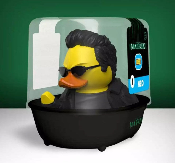 Tubbz Ducks - The Matrix - Neo 1st Edition Ltd Ed Reeves Cult Movie Duck1