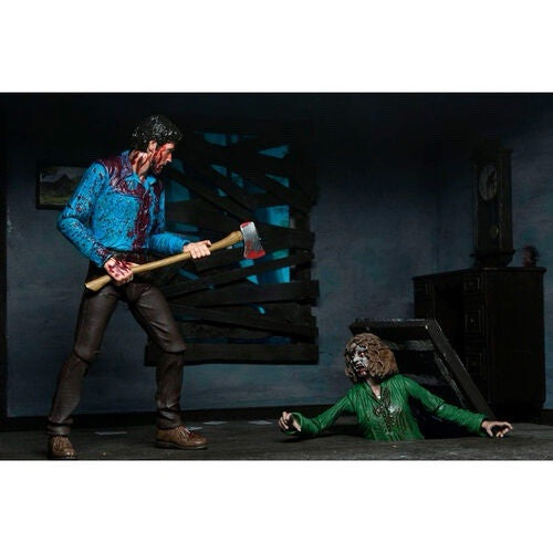 NECA Evil Dead Bloody Ash & Cheryl Williams Ultimate 2 figs 18cm Due 30/6