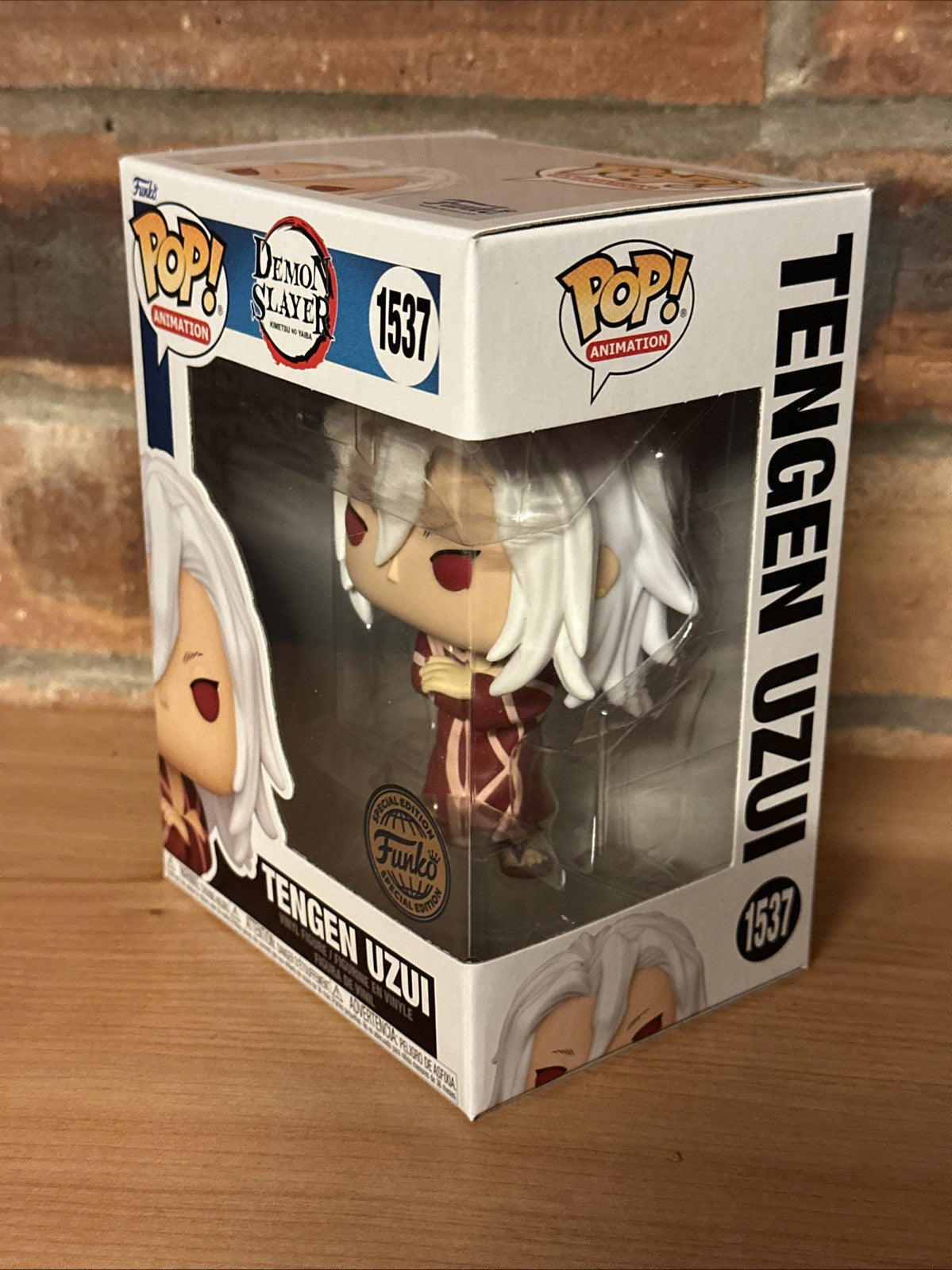 Funko Pop! Demon Slayer 1537 Tengen Uzui Kimono Funko Exclusive In Protector