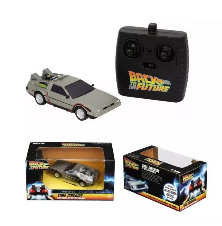 Official NECA Back to the Future Remote Controlled DeLorean Time Machine Due 4/4