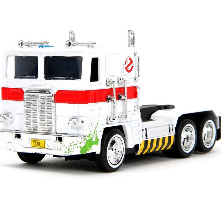 JADA 1/32 OPTIMUS PRIME X 40th Anni GHOSTBUSTERS ECTO-1 MASH-UP 35862 In Stk Mar