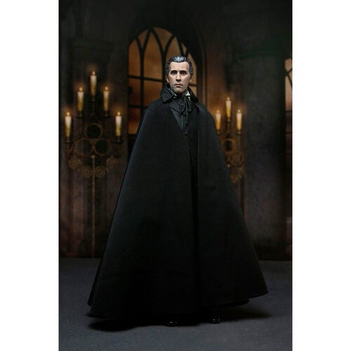 OFFICIAL NECA HAMMER HORROR DRACULA (1958) COUNT DRACULA ULTIMATE 7" FIG DUE 4/4