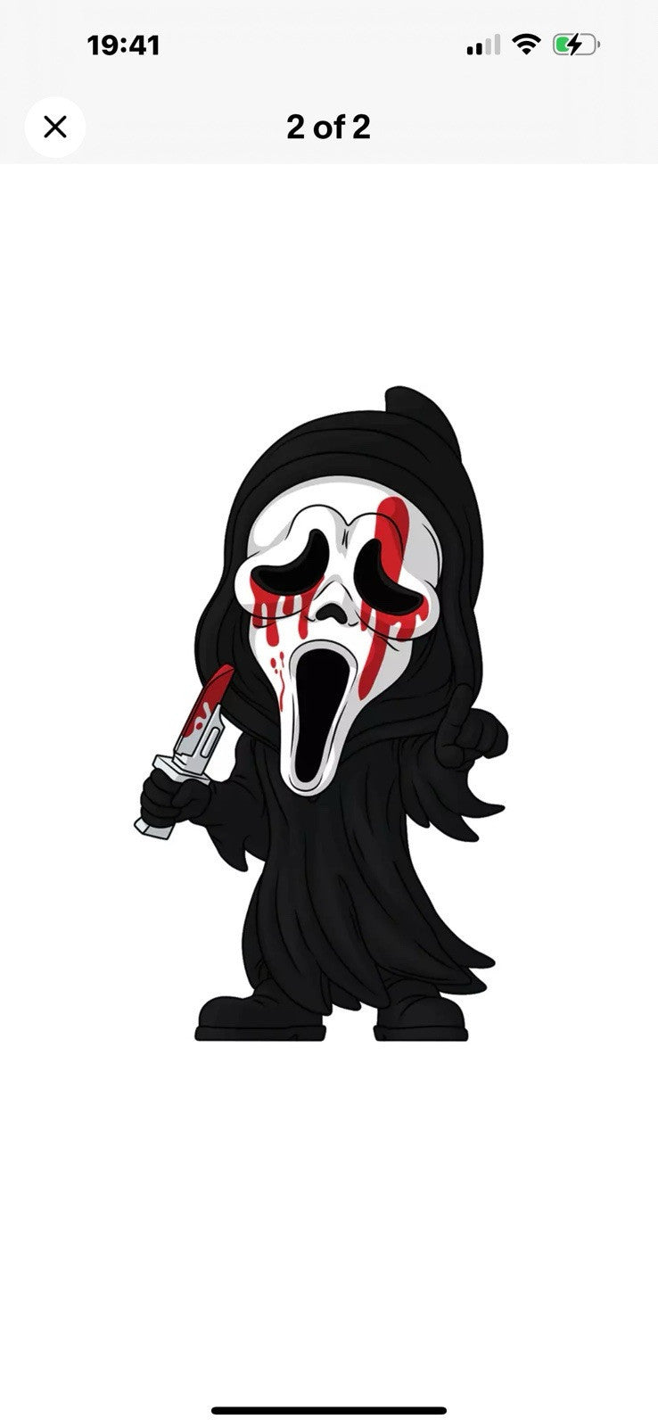 Youtooz: Bloody Ghost Face Collection Ghost Face Ltd Ed Vinyl Figure #0 In 2wks