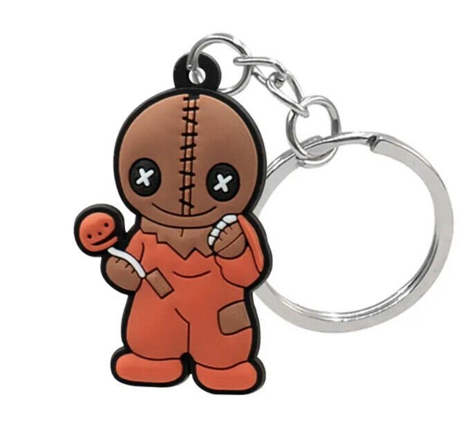 Sam With Lollipop Keyring, Key Ring, Key Chain, Keychain Halloween, Horror - SOScollectible