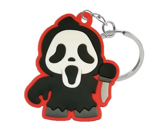 Scream Style Ghostface Gothic Horror Acrylic keychain - Halloween Gift - SOScollectible