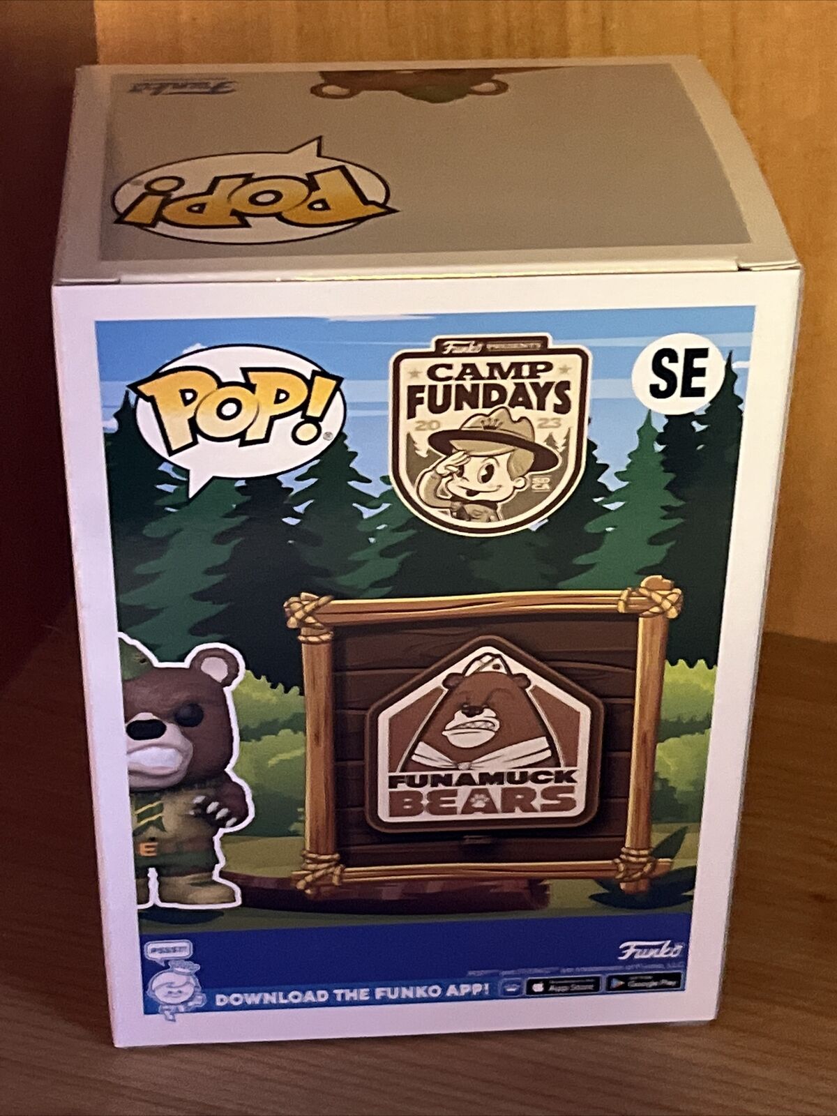 SDCC 2023 Camp Fundays Funko Pop Funamuck Bears Box Of Fun LE 6500 Pcs Mint - SOScollectible