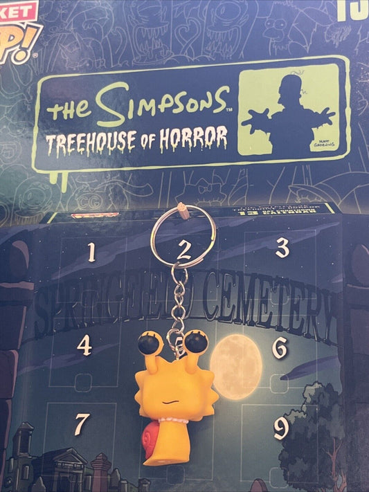 Snail Lisa Key Ring Keyring The Simpsons Treehouse of Horror Funko Pop gift bag - SOScollectible