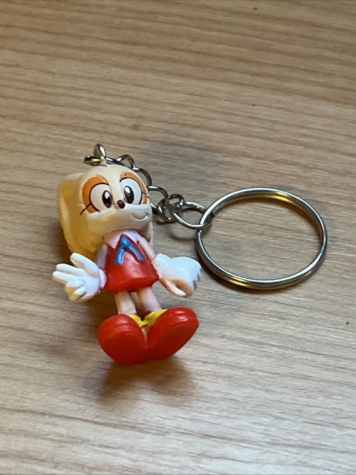 Sonic The Hedgehog CREAM THE RABBIT Key Keychain Sega Gaming Key Ring gift bag - SOScollectible