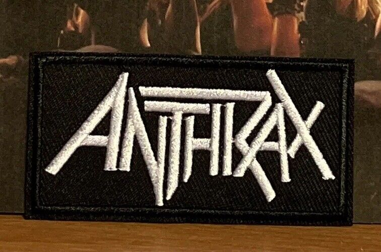 SOSJams Sew Iron On Patch Anthrax Metal Music Rock Band Badge Patches - SOScollectible