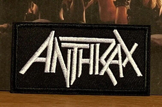 SOSJams Sew Iron On Patch Anthrax Metal Music Rock Band Badge Patches - SOScollectible