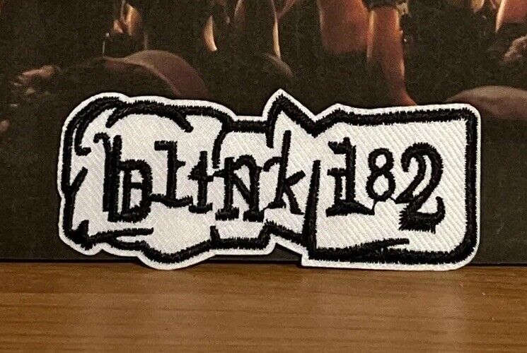 SOSJams Sew Iron On Patch Blink 182 Metal Music Rock Band Badge Patches - SOScollectible