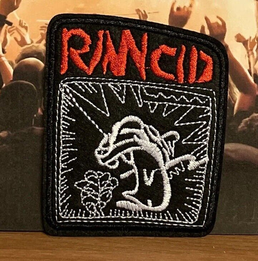 SOSJams Sew Iron On Patch Rancid Metal Music Rock Band Badge Patches - SOScollectible