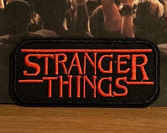 SOSJams Sew Iron On Patch Stranger Things Metal Music Rock Band Badge Patches - SOScollectible