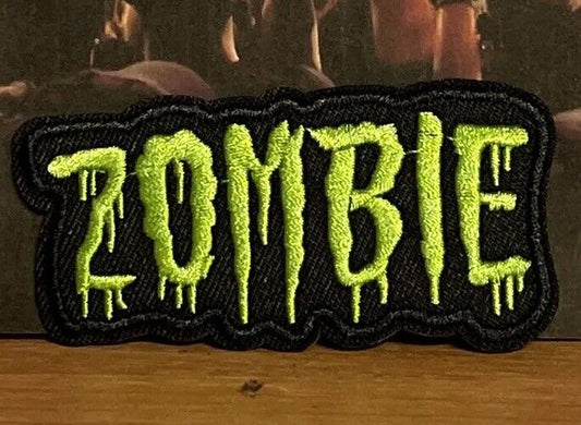 SOSJams Sew Iron On Patch Zombie Metal Music Rock Band Badge Patches - SOScollectible