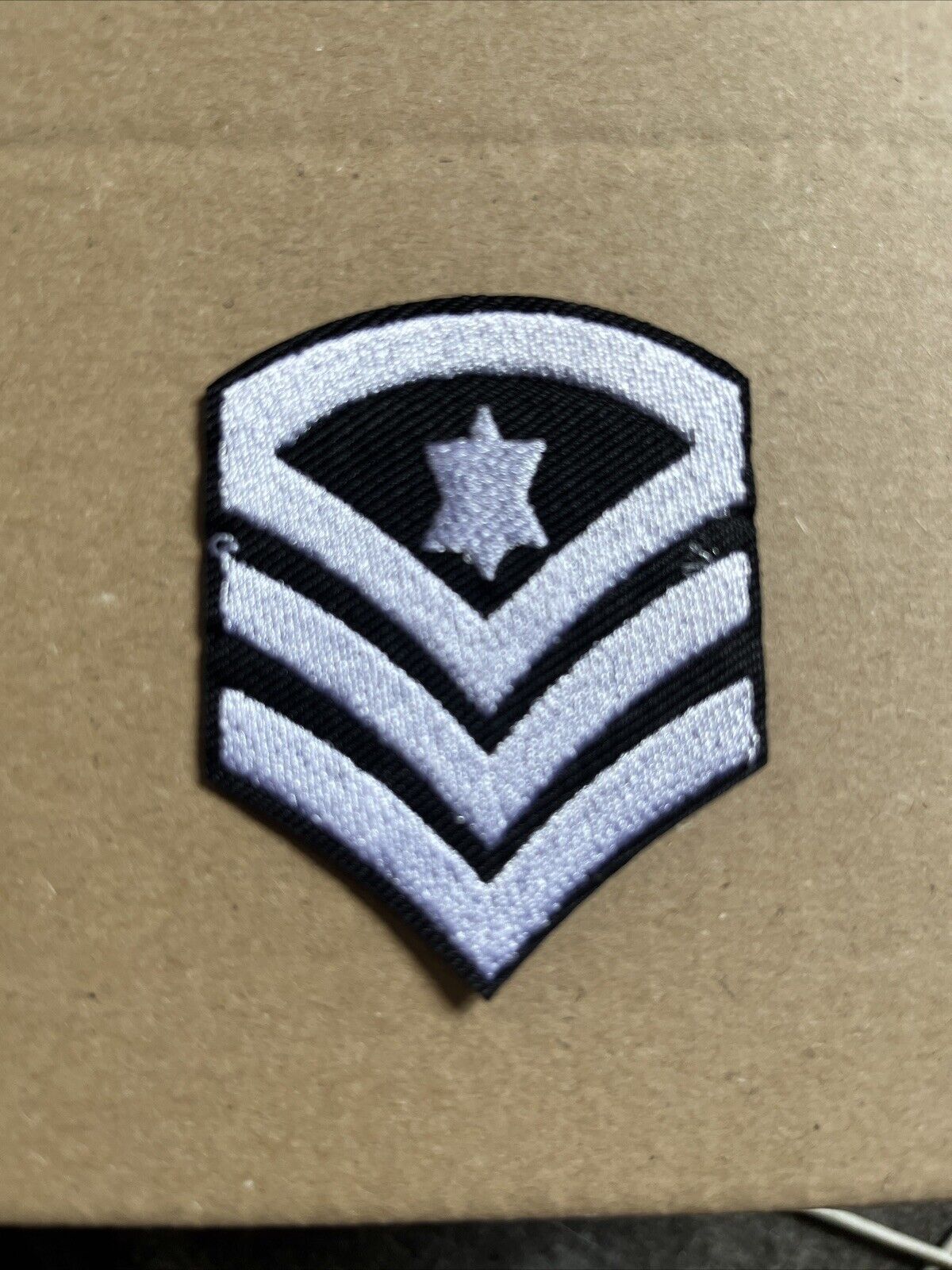 Staff Sergeant Army Rank Patch 4.5x3 Inches - SOScollectible