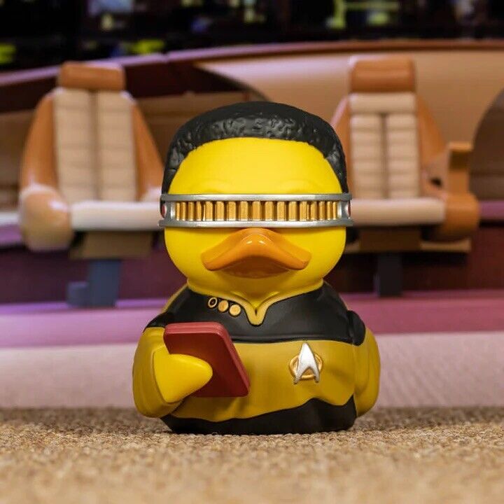 Star Trek Geordi La Forge TUBBZ Cosplaying Duck Collectible Cult Tv gift - SOScollectible