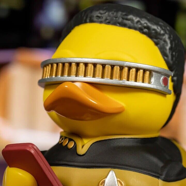 Star Trek Geordi La Forge TUBBZ Cosplaying Duck Collectible Cult Tv gift - SOScollectible