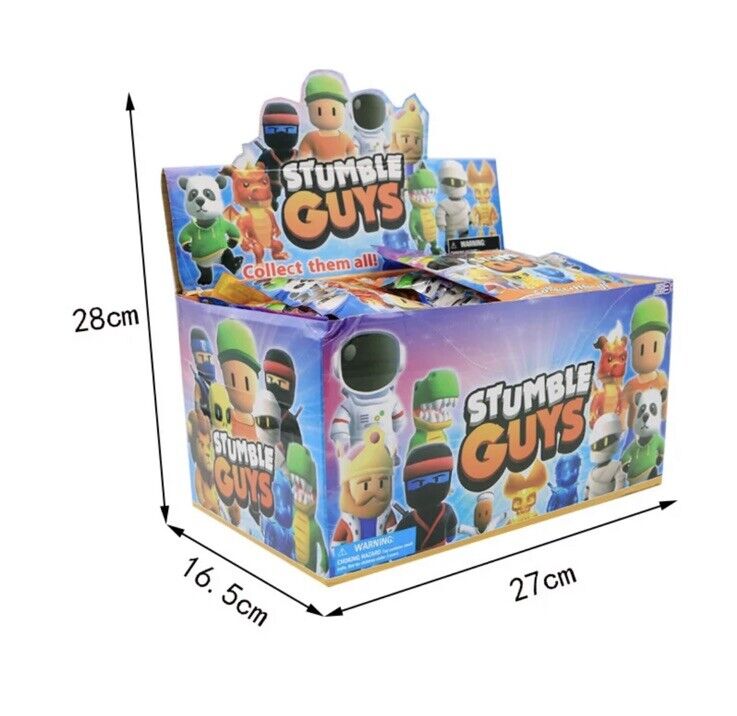 Stumble Fall Guys Action Mystery Figure Packs Childrens Gifts 3x Blind Bag - SOScollectible