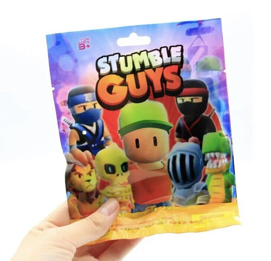 Stumble Fall Guys Action Mystery Figure Packs Childrens Gifts 3x Blind Bag - SOScollectible