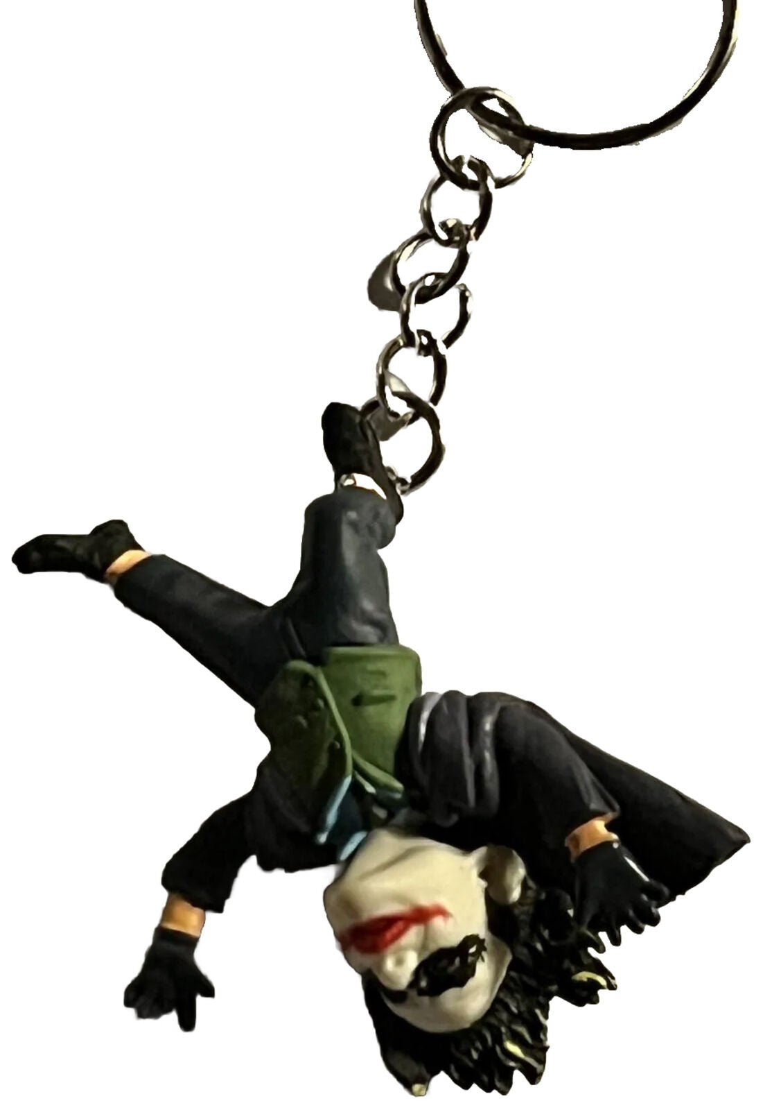 The Dark Knight Batman Joker Heath Ledger Blown Up Key Ring Figure Set Gift bag - SOScollectible