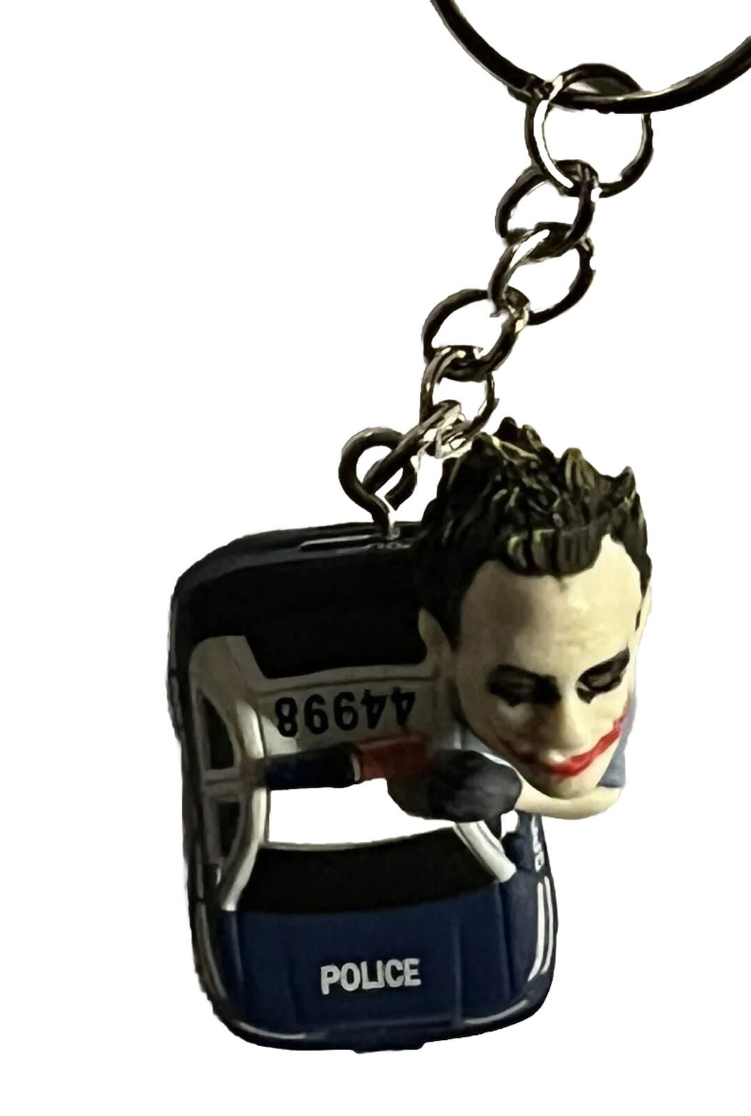 The Dark Knight Batman Joker Heath Ledger Car Mini Figure Key Ring Toys Set Gift - SOScollectible