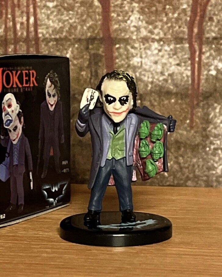 The Dark Knight Batman Joker Heath Ledger Grenades Mini Action Figure Toys Set - SOScollectible