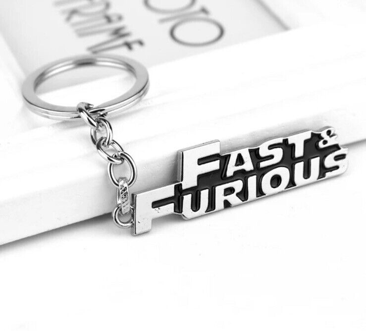 The Fast And Furious Keyring Party Gift Metal Keychain Car Key Toretto gift bag - SOScollectible