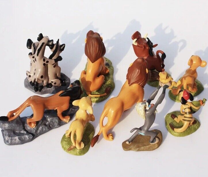 The Lion King SIMBA 12cm Gift Models Doll Mufasa Action Figures In Gift Box - SOScollectible