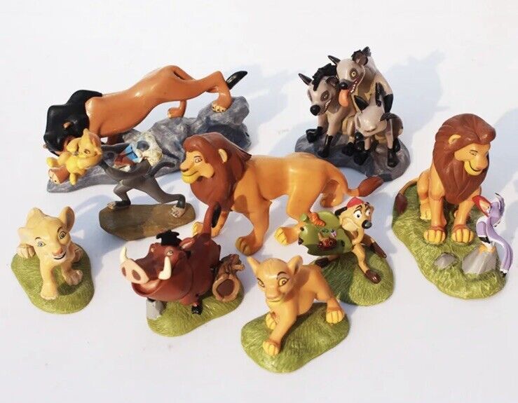 The Lion King TIMON & PUMBAA 7cm Models Doll Topper Mufasa Simba Fig In Gift Box - SOScollectible