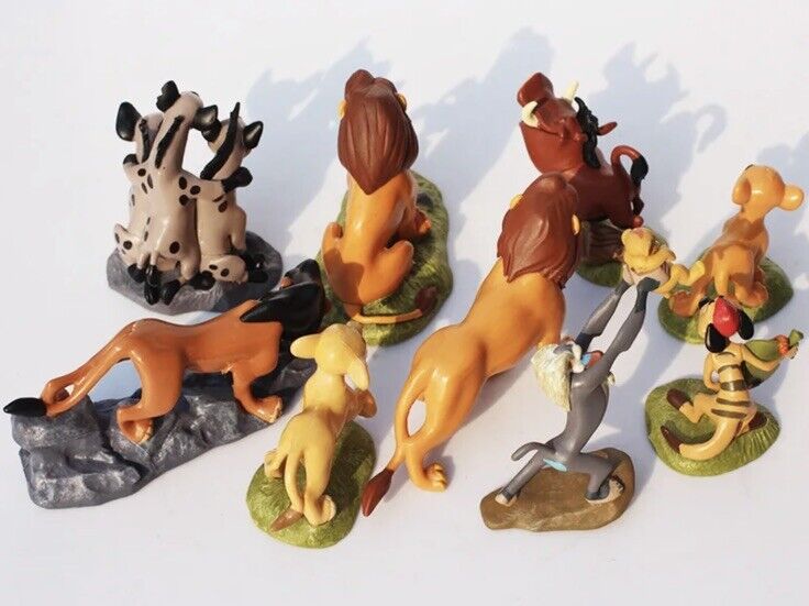 The Lion King TIMON & PUMBAA 7cm Models Doll Topper Mufasa Simba Fig In Gift Box - SOScollectible