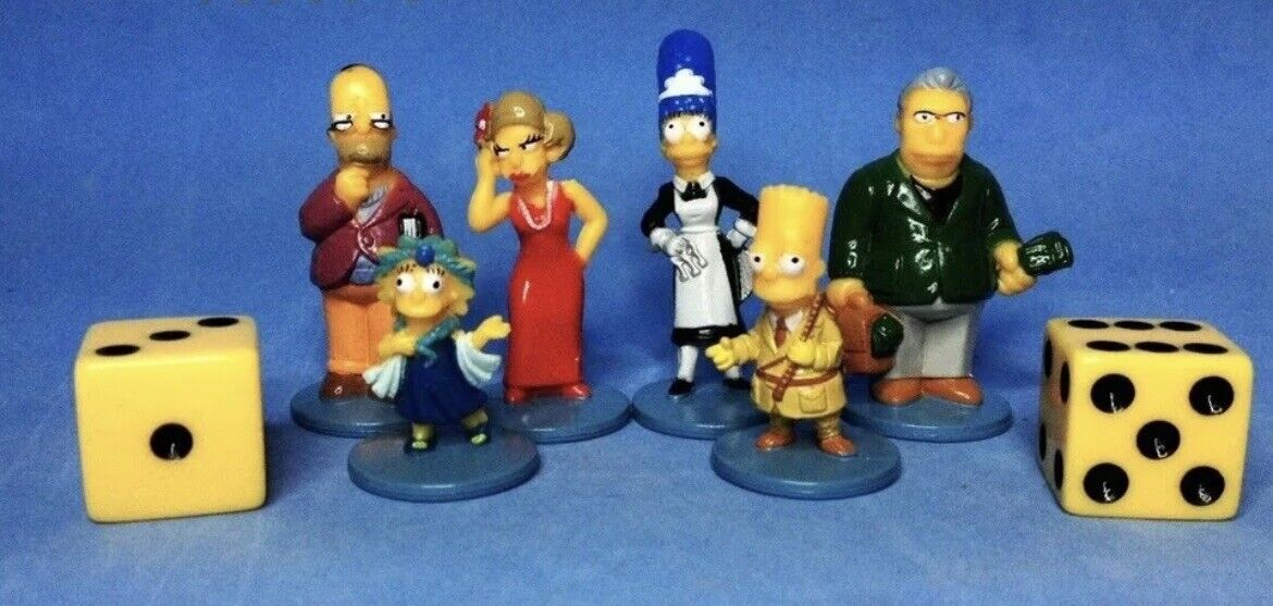 The Simpsons Figure Vintage 1920’s Speakeasy Set Fat Tony Bart Homer gify bag - SOScollectible