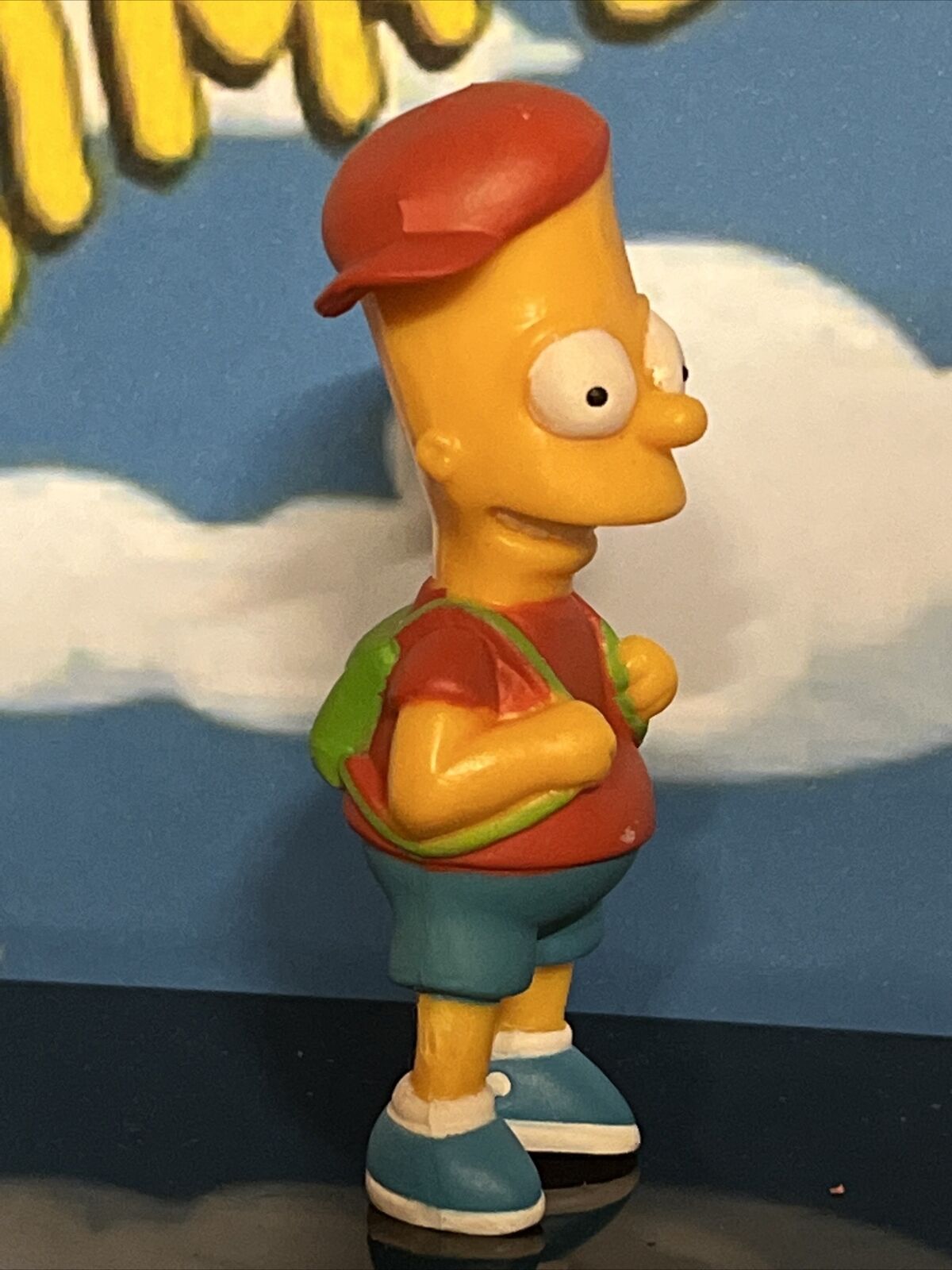 The Simpsons Greetings From Springfield Bart Simpson Collectible Fig 7cm - SOScollectible